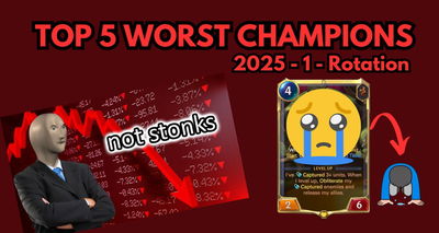 LoR: Top 5 Worst Champions in the January 2025 Rotation