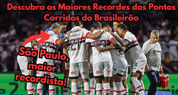 Descubra os Maiores Recordes dos Pontos Corridos do Brasileirão