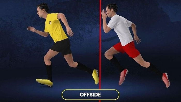 example of the new offside rule