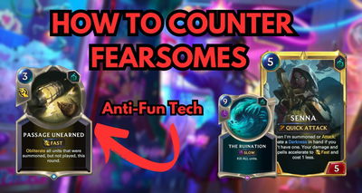 Legends of Runeterra - How to Beat Fearsomes in the Ranked Queue!