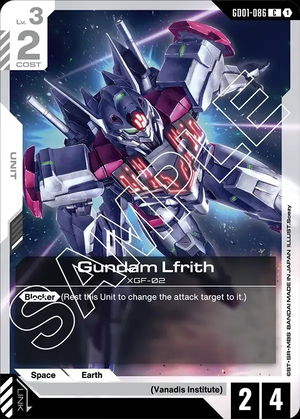 Unit - Gundam Lfrith