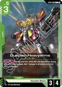 4x Gundam Heavyarms | XXXG-01H (ST02-003)