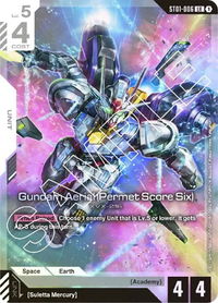 2x Gundam Aerial (Permet Score Six) | XVX-016 (ST01-006)