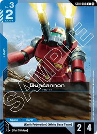 4x Guncannon | RX-77 (ST01-003)