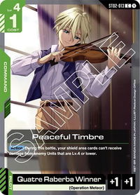 3x Peaceful Timbre | Quarte Raberba Winner (ST02-013)