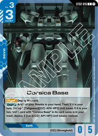 3x Corsica Base (ST02-016)