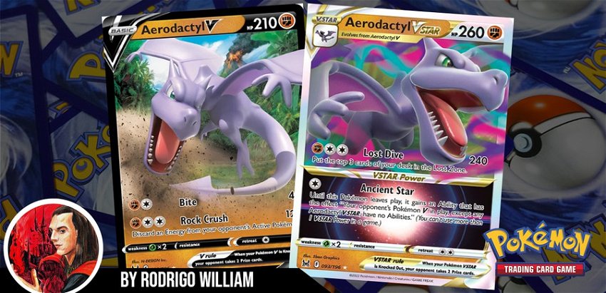 Deck Pokémon Lutador c/ Aerodactyl V e V Astro