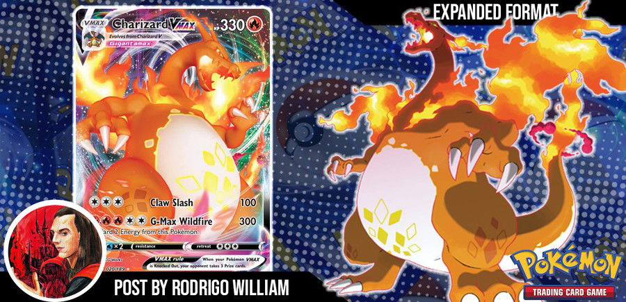 Pokémon Blast News on X: No Japão, esta carta promocional hyper rara de  Charizard VMAX terá uma produção restrita de apenas 600 unidades e será  dada a finalistas dos torneios oficiais. Ela