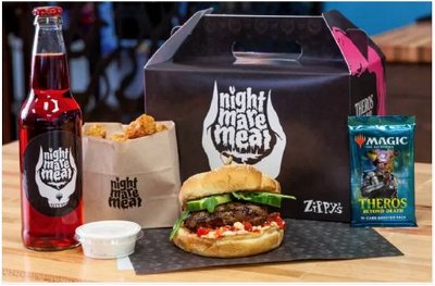 Fast food de Seattle cria lanche com tema de Magic com booster de brinde