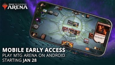 Early Acess da versão Mobile do Magic Arena sai no dia 28 de Janeiro