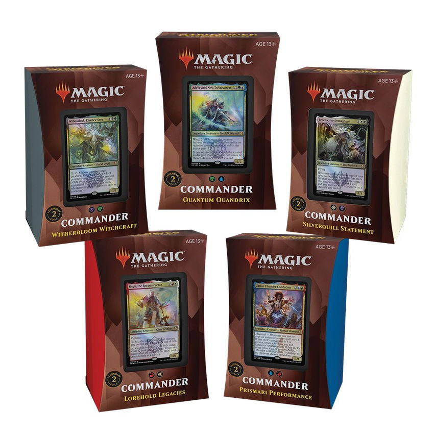 Os decks de Commander de Strixhaven