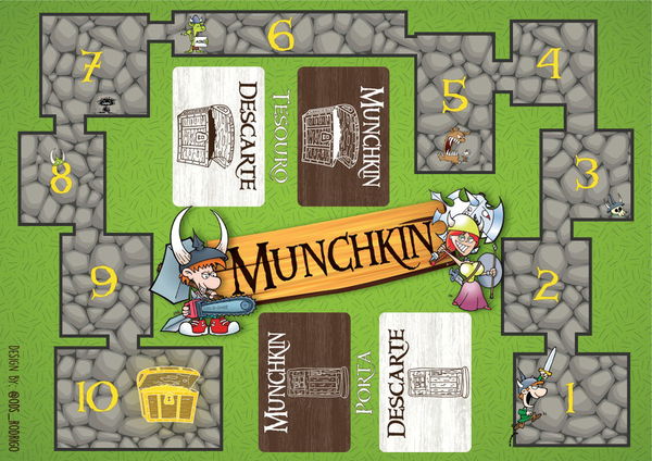 Regras Da Casa - Munchkin - Na Mesa - Movimento RPG