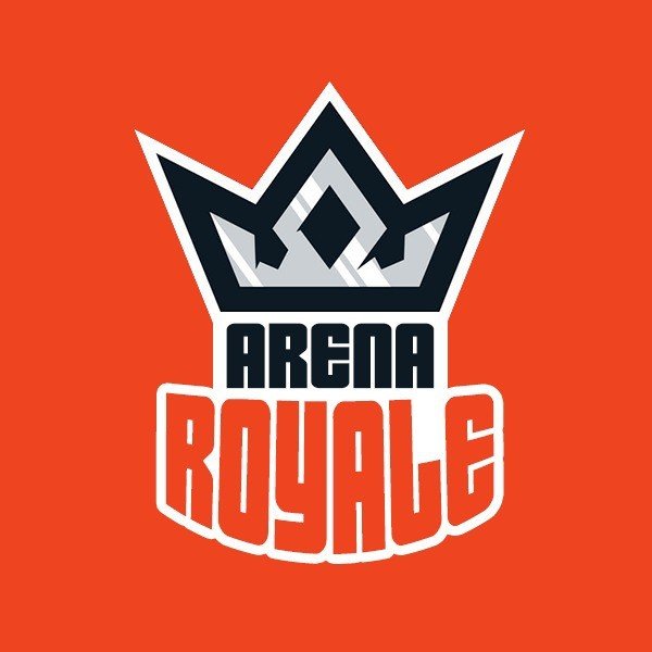 Símbolo do Arena Royale, patrocinado pela loja RED Jogos