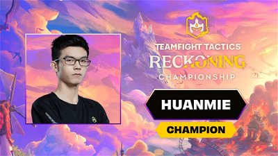 Huanmie se torna Campeão Mundial de TFT com composição monstruosa