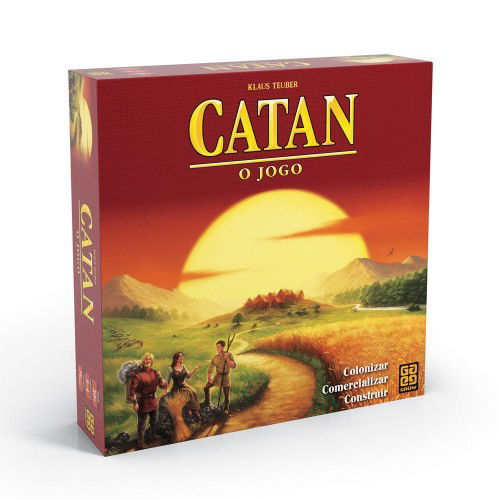 Pensamento estratégico e gestão de recursos no jogo de tabuleiro Catan