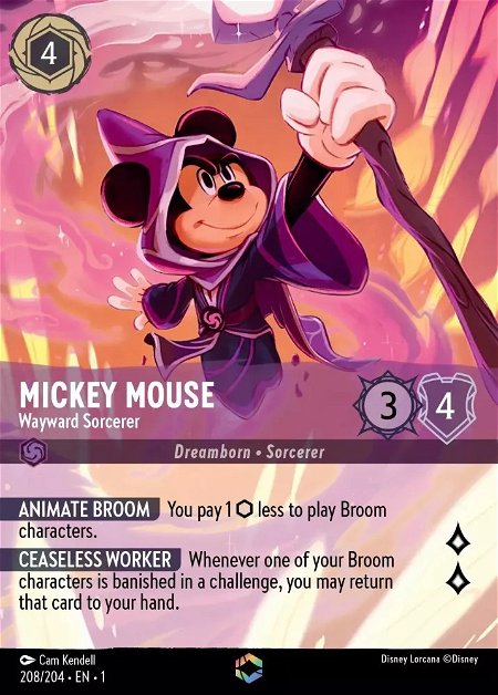 Mickey Mouse- Wayward Sorcerer