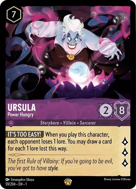 Ursula- Power Hungry