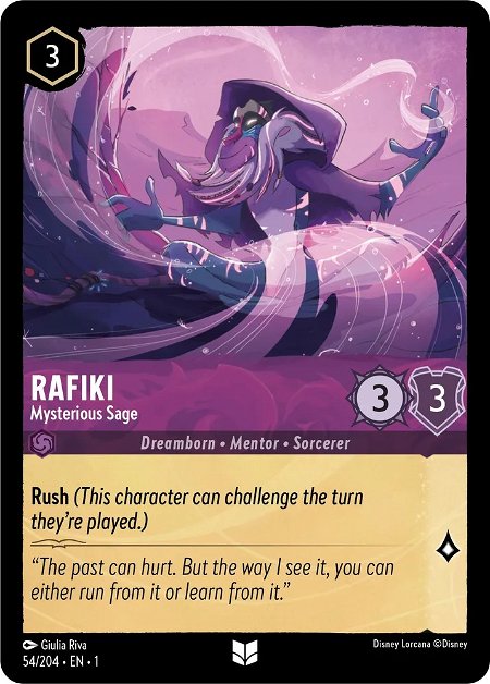 Rafiki- Mysterious Sage