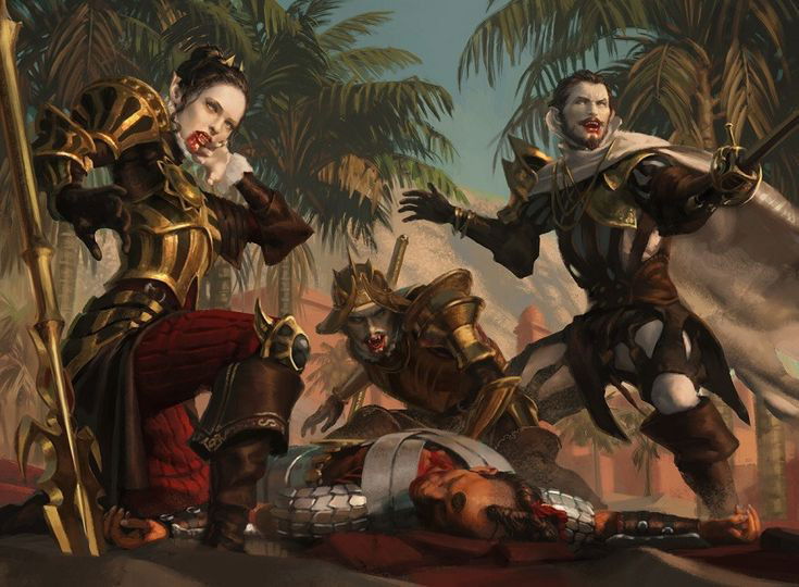 Vampires feast on Ixalan