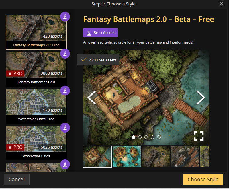 Share RPG battle maps with this open source web app