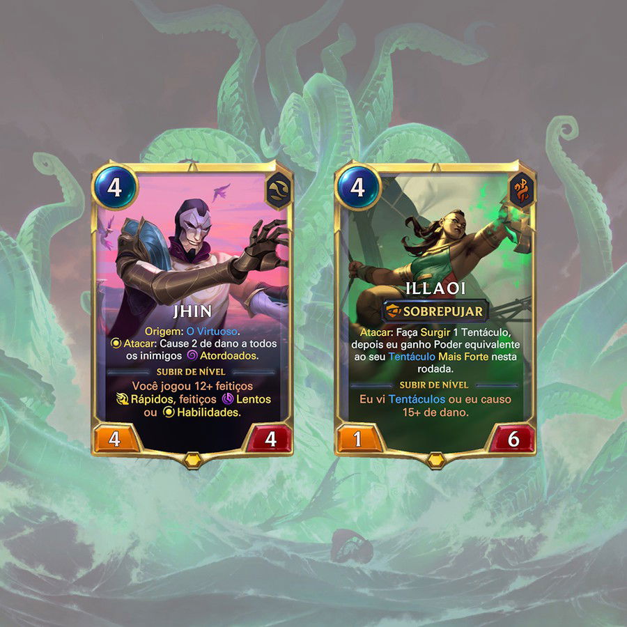 TESTANDO O NOVO LOL DE CARTAS! LEGENDS OF RUNETERRA PRIMEIRAS