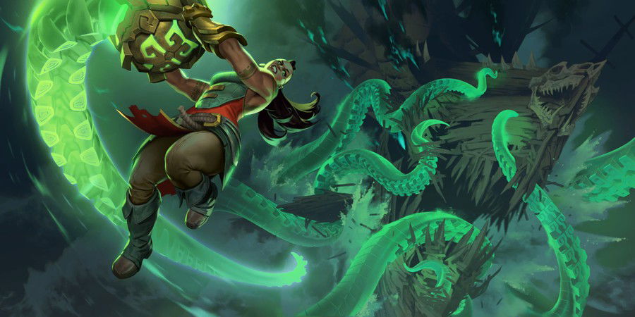 Illaoi, a Sacerdotisa Cráquem - League of Legends