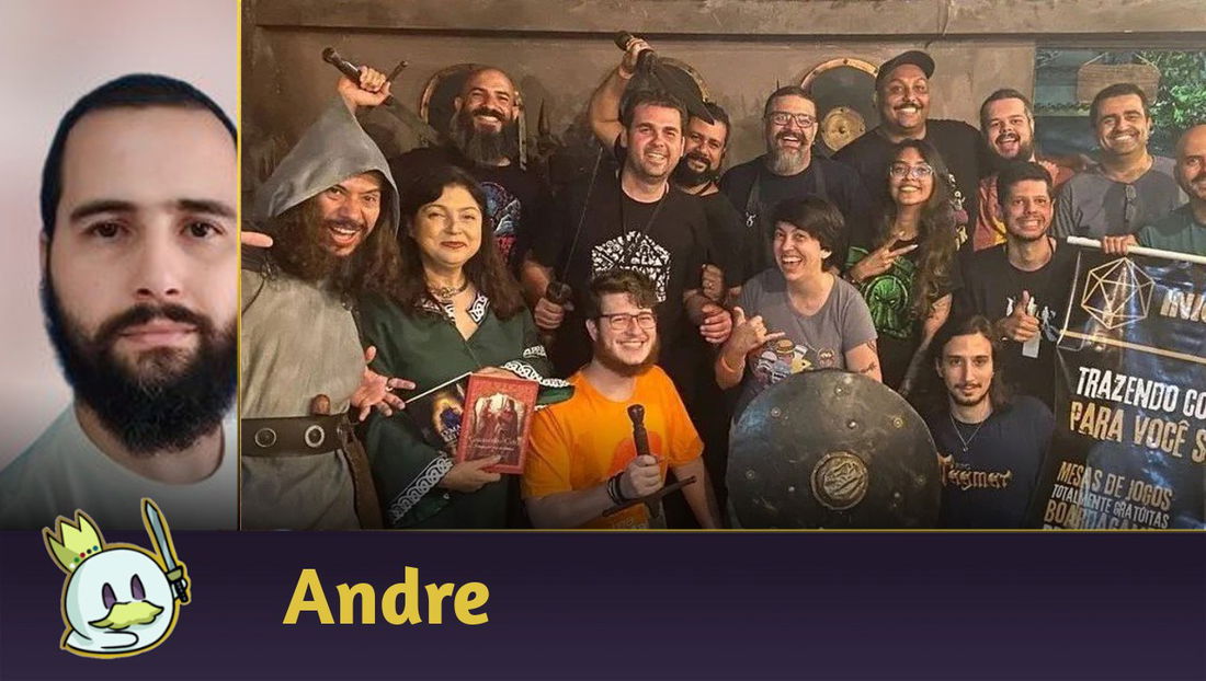 RPG de Mesa e a Educação no Brasil (com Professor André)