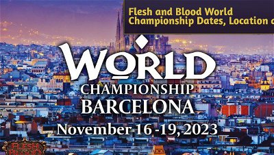 Flesh and Blood World Championship Dates, Location and Prize Pool