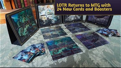 Lord of the Rings Returns to MTG with 24 New Cards and Boosters