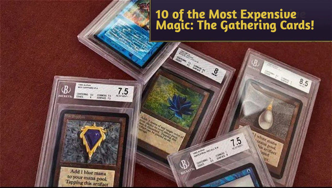 10 of the Most Expensive Magic The Gathering Cards!