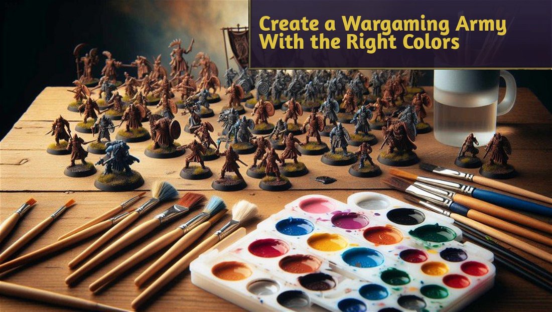 Create a Wargaming Army With the Right Colors