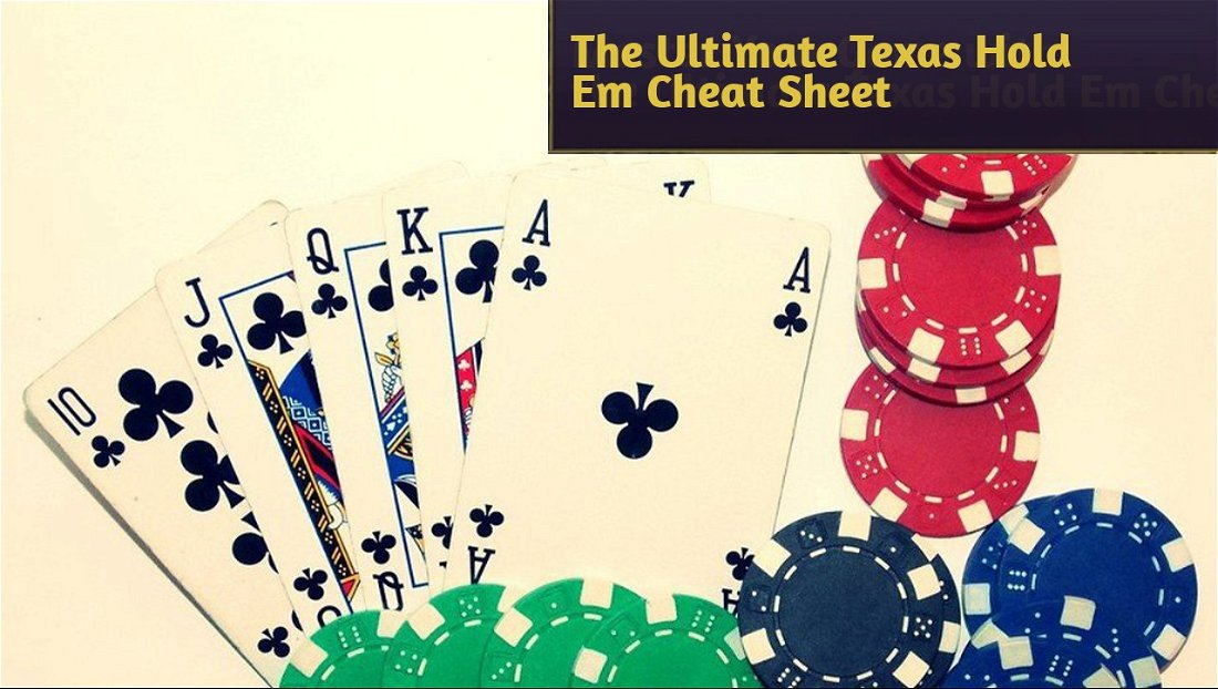 Master Your Game with the Ultimate Texas Hold Em Cheat Sheet