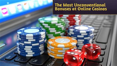 The Most Unconventional Bonuses at Online Casinos