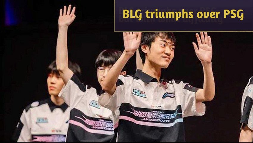 BLG triumphs over PSG