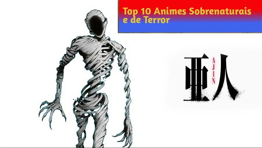 Top 10 Animes Sobrenaturais e de Terror