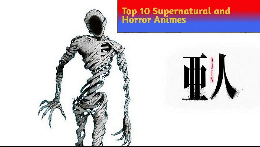 Top 10 Supernatural and Horror Animes