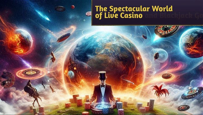 The Spectacular World of Live Casino and Blackjack Games