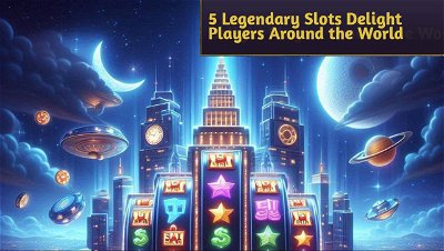 5 Legendary Slots That Delight Players Around the World