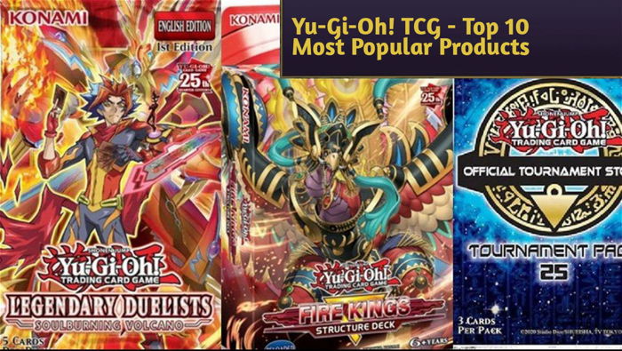 Yu-Gi-Oh! TCG - Top 10 Most Popular Products and Accessories!