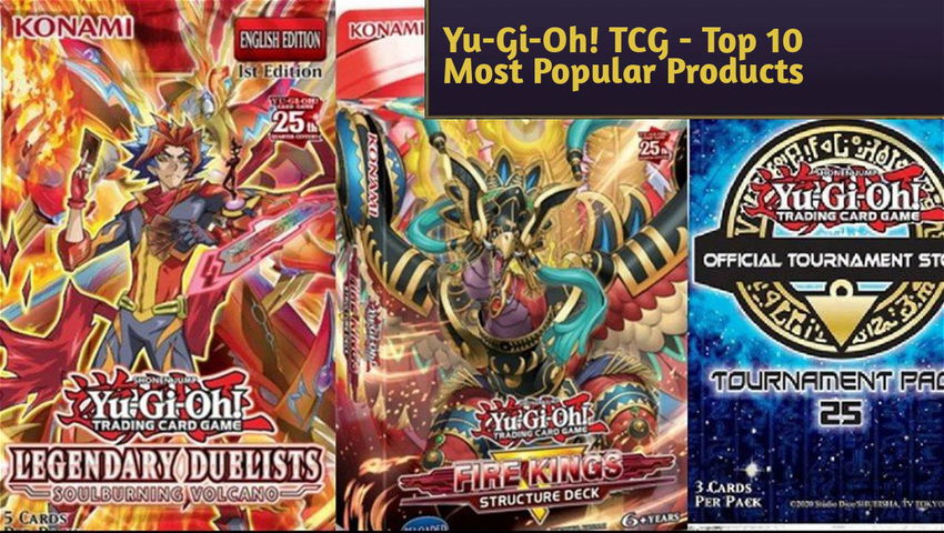 Yu-Gi-Oh! TCG - Top 10 Most Popular Products