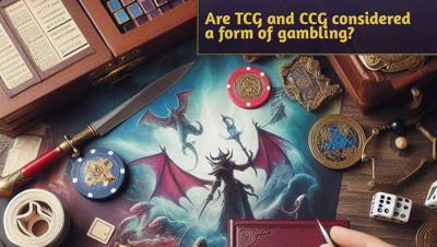 Are TCG and CCG considered a form of gambling?