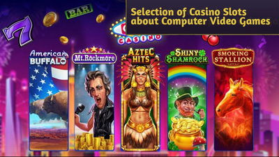 A Selection of Casino Slots about Computer Video Games