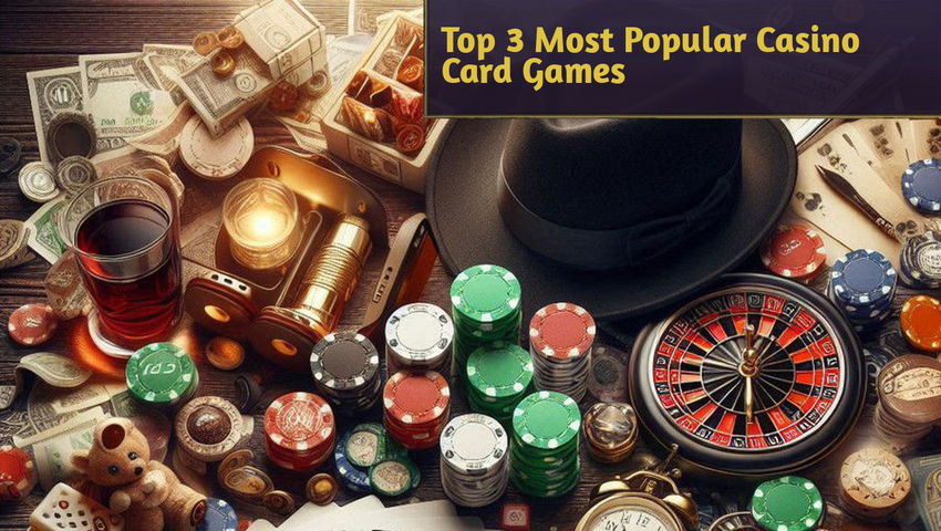 Top 3 Most Popular Casino Card Games