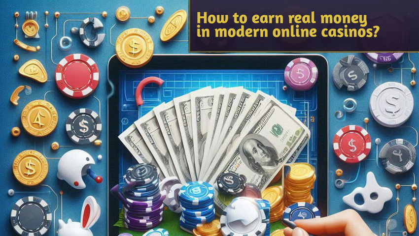 How to earn real money in modern online casinos?