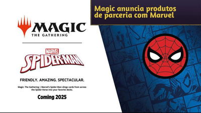 Universes Beyond: Marvel - Magic anuncia Secret Lair e set de Spider Man para 2025