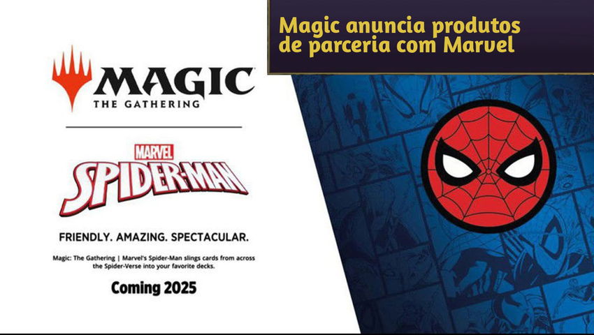 Magic anuncia produtos de parceria com Marvel