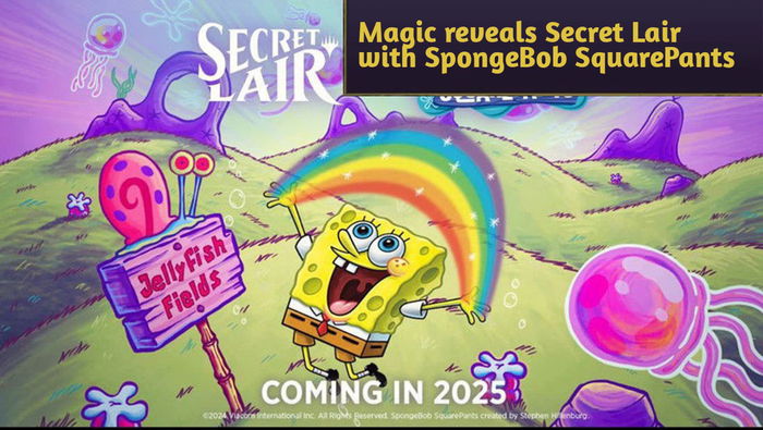 Magic announces Secret Lair with SpongeBob SquarePants