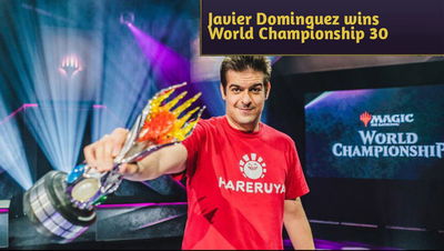 Javier Dominguez wins World Championship 30