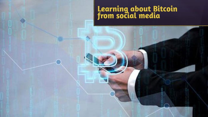 Learning about Bitcoin from social media in several prudent steps