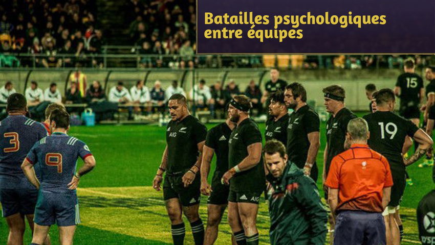 Batailles psychologiques entre équipes